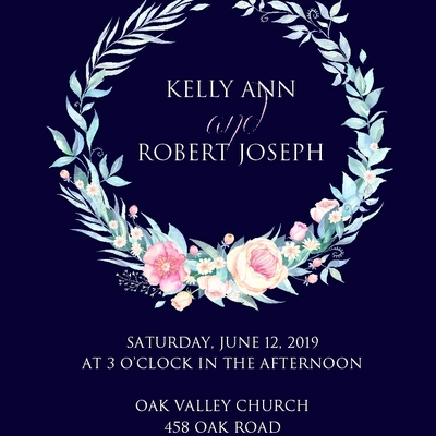 Wedding invitation suite