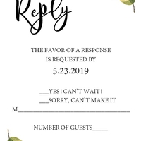 Wedding Invitation Suite - Thumbnail 2