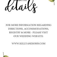 Wedding Invitation Suite - Thumbnail 3