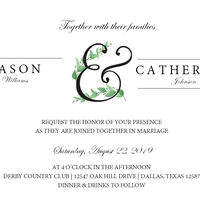 Wedding Invitation Suite - Thumbnail 1