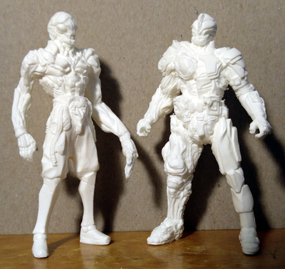 Ikth and Gasher Twice 2-Pack Resin Figures