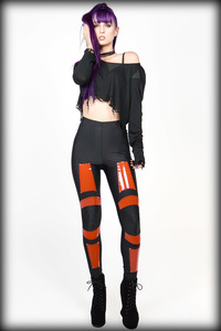 Andromeda Leggings - UV Pink - Thumbnail 2