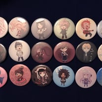Dangan Ronpa 1 Button Set