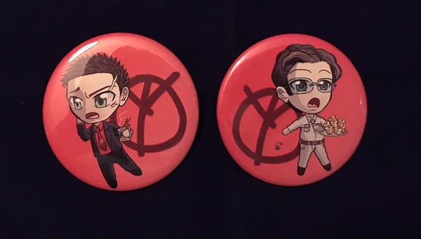 Deadly Premonition Button Set