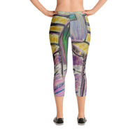 Paris Chair Capri Leggings by Michael David - Thumbnail 4