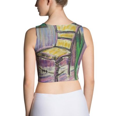 Paris chair crop top - by michael david