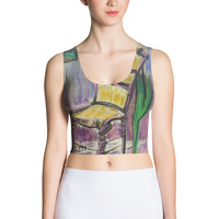 Paris Chair Crop Top - by Michael David - Thumbnail 1