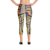 Slim Chair Capri Leggings by Michael David - Thumbnail 4