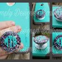 Glitter Phone Holder, Monogrammed Phone Socket, Pop Up Phone Accessory-1