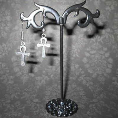 Small ankh earrings