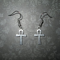 Small Ankh Earrings - Thumbnail 2