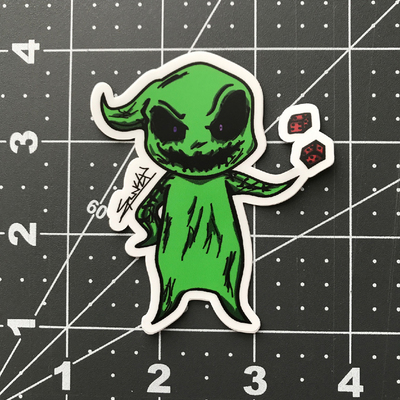 Oogie boogie, sticker - Thumbnail 3