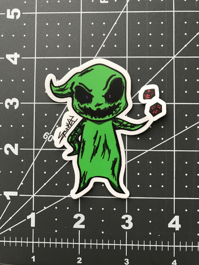 Oogie Boogie, Sticker
