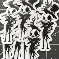 Jack Skellington, SMALL Sticker - Thumbnail 1