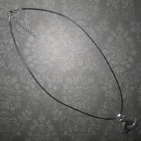 Triple Crescent Moon Necklace - Thumbnail 1