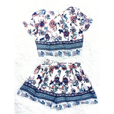 Ari cropped top set