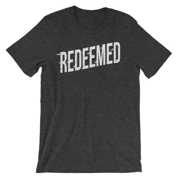 Redeemed Heather Dark Grey T-shirt