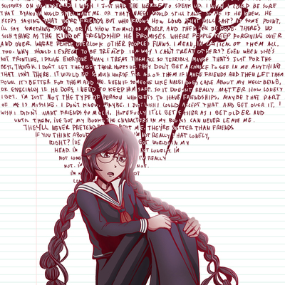 Dangan ronpa toko fukawa with scissors