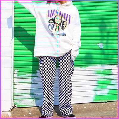 Vintage cyberpunk checker pants - Thumbnail 4