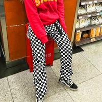VINTAGE CYBERPUNK CHECKER PANTS - Thumbnail 2