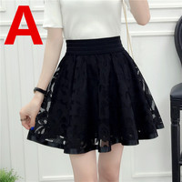 Black tall waist tutu skirt - Thumbnail 1