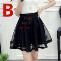 Black tall waist tutu skirt - Thumbnail 2