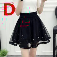 Black tall waist tutu skirt - Thumbnail 4