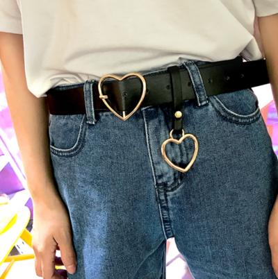 DOUBLE HEART BELT 