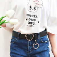 DOUBLE HEART BELT  - Thumbnail 1