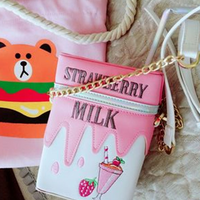 Strawberry milk & lemonade pouch bags - Thumbnail 2