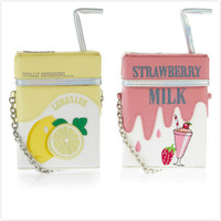 Strawberry milk & lemonade pouch bags - Thumbnail 3