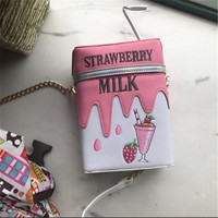 Strawberry milk & lemonade pouch bags - Thumbnail 1
