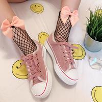 Bowknot Fishnet Socks - Thumbnail 1