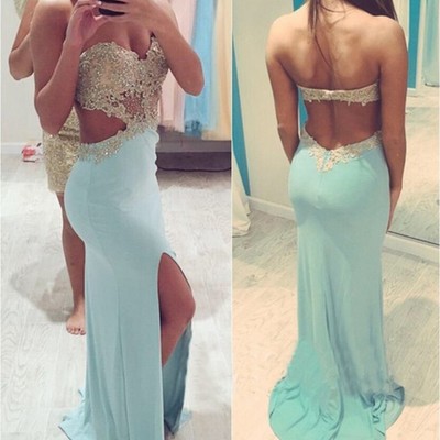 Charming prom dress,sexy prom dress,mermaid prom dress,strapless prom dress,chiffon prom dress