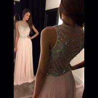 Prom Dress Chiffon Prom Dress Beading Prom Dress Empire Party Gowns - Thumbnail 1