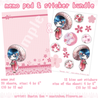 Memo Pad 'Hanami Sky' - Thumbnail 3