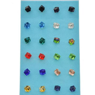 Birth stone earring pack (12 earring sets included)
