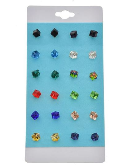 Birth Stone Earring Pack (12 Earring Sets Included)