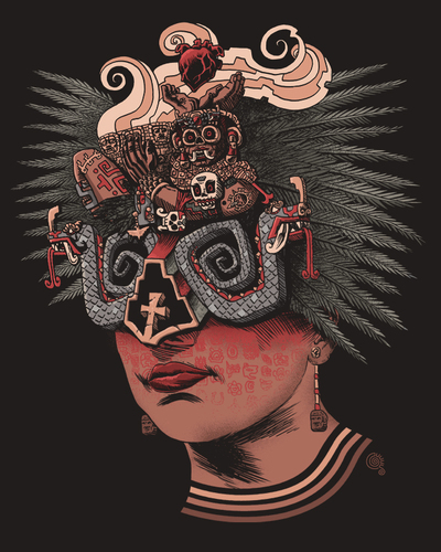 Chacmool Art Print