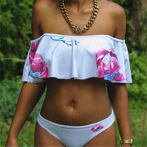 Dangerously In Love Bikini Set in pink