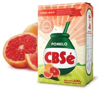 Yerba Mate Tea CBSe - with GRAPEFRUIT / POMELO- 500g pkg. 
