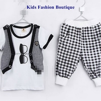 Boys 2-pieces outfit. 100% cotton