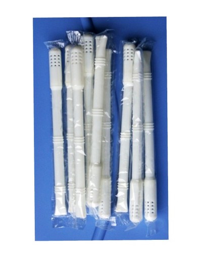 Bombilla  throw away plastic type 10 Pack