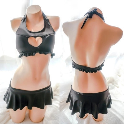 Harajuku fashion love swimsuit