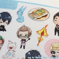 Final Fantasy XV Camp Sticker Sheet - Thumbnail 2