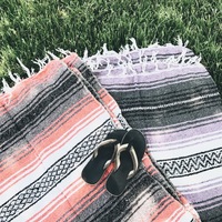 Coral Lakeshore Blanket  - Thumbnail 1