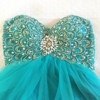 Sexy Prom Dress,Short Prom Dresses,Tulle Homecoming Dress,Prom Gown - Thumbnail 1