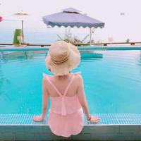 Pink Bowknot Two-piece Swimsuit - Thumbnail 2