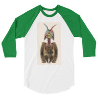 G.O.A.T. - Unisex Raglan - Thumbnail 2