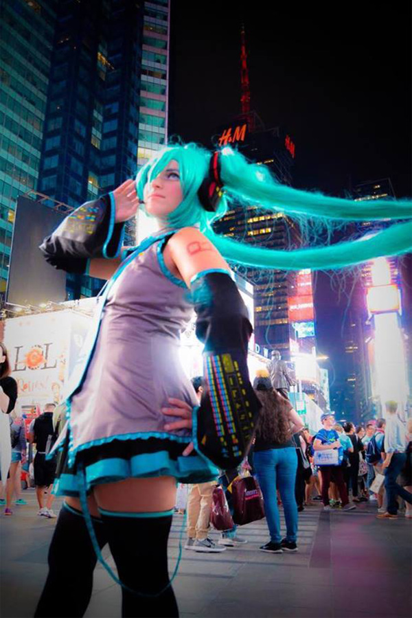 Hatsune Miku-Vocaloid- Cosplay print